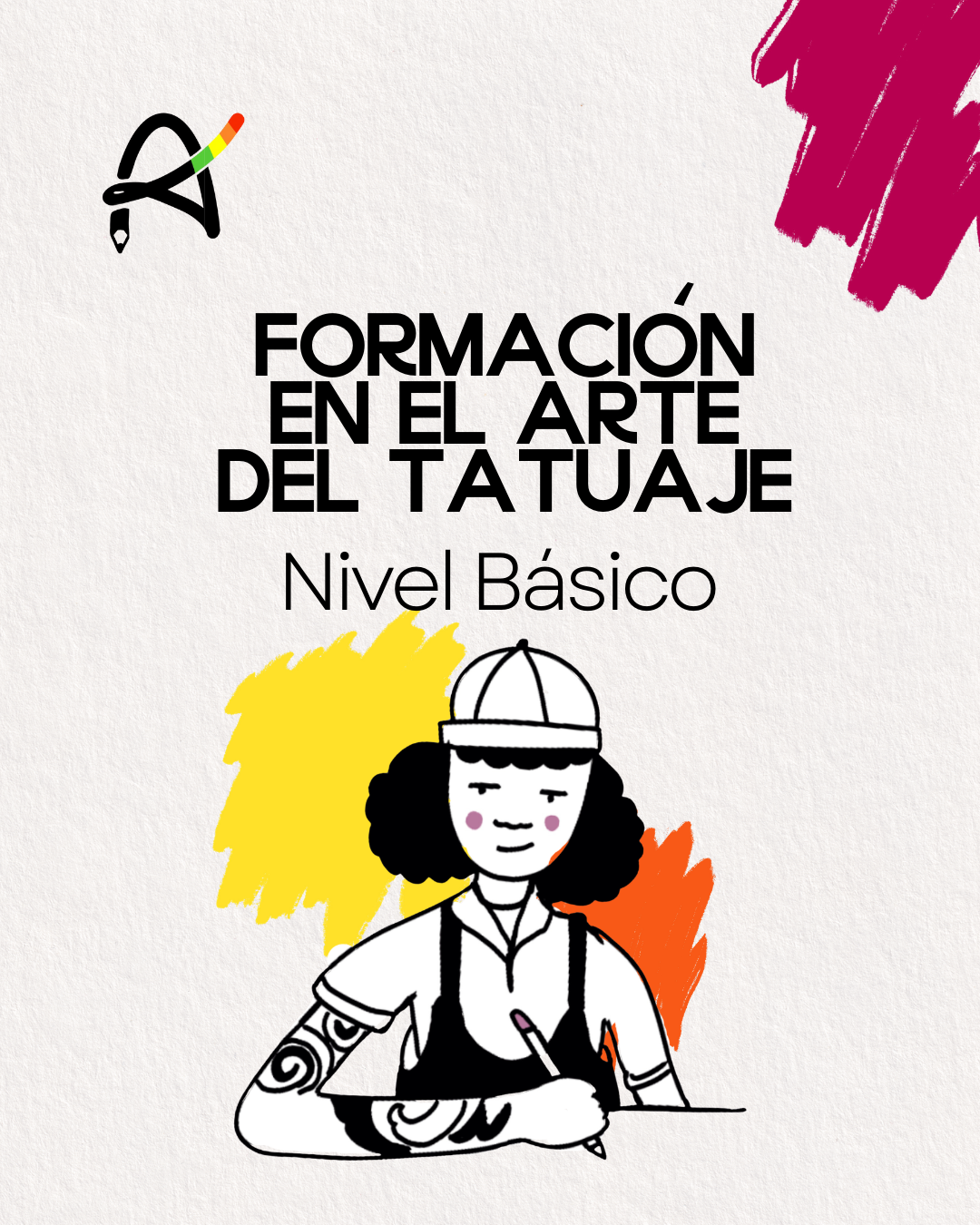 Formación básica en el arte del tatuaje