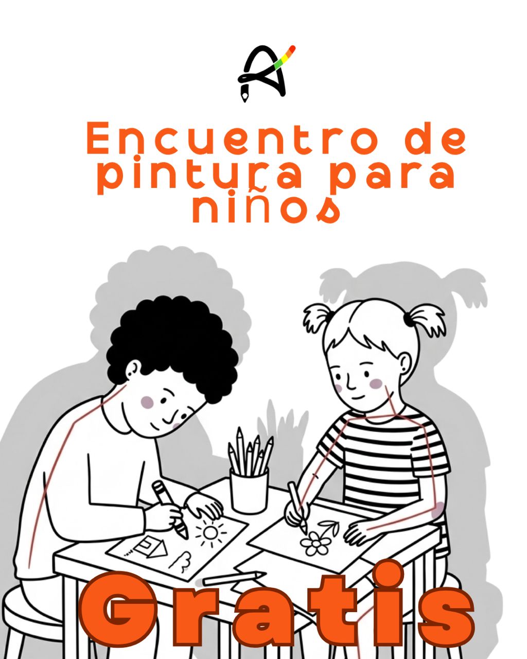 Evento Master Class gratuito de pintura infantil